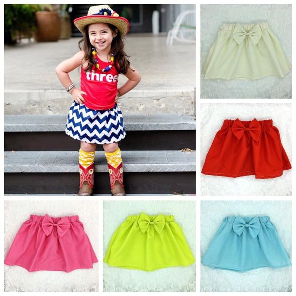 

colorful baby skirts infant zigzag chevron print mini skirts summer cotton pettiskirt with big bow newborn birthday party, Blue