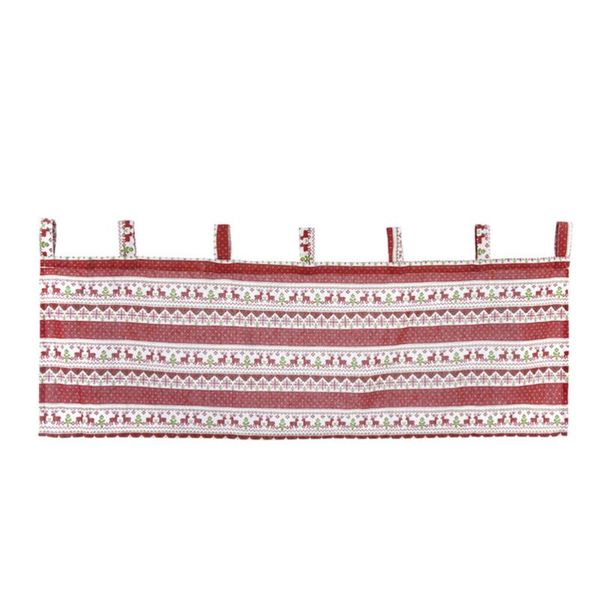 

curtain & drapes 1pc christmas decorative home kitchen linen