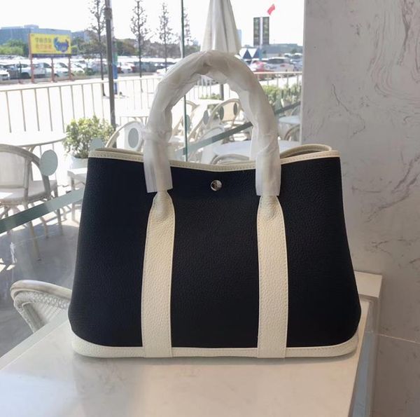 

2021 spring leather ladies bag lychee pattern layer cowhide fashion luxury handbag