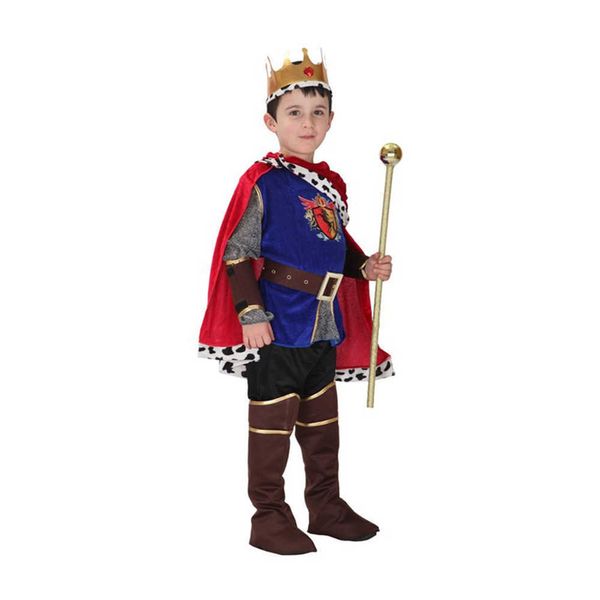 

king prince costumes for boys kids cosplay birthday fantasia halloween costume suit clothing q0910, Blue