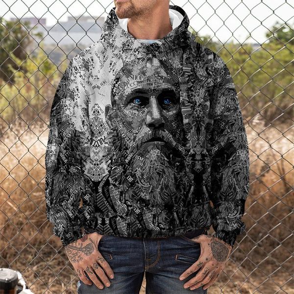 

men's hoodies & sweatshirts 2021 autumn/winter sweater with hood, fashion harajuku streetwear s-5xl, Black