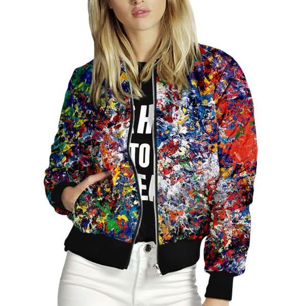 

women's jackets plue size 4xl o-neck women print summer jacket coat basic slim 2021 casual bomber thin female clothing, Black;brown