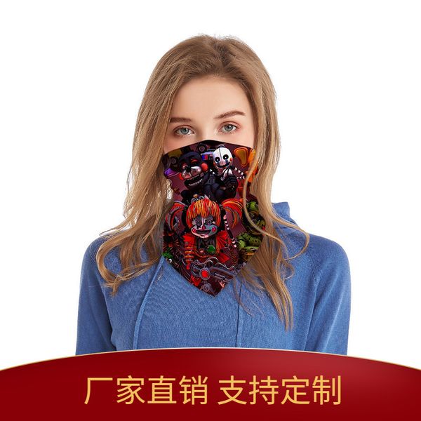 

high-quality masks five nights at mask bib personalized fashion comfortable riding