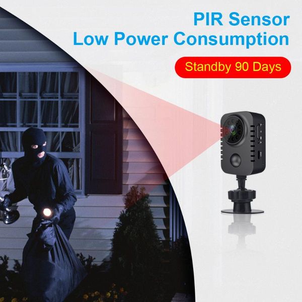 

pir wireless network monitoring mini high-definition battery wifi camera mobile phone remote 1080p