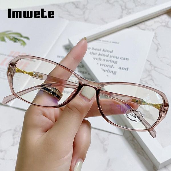 

sunglasses imwete 2021 reading glasses for women blu-ray men computer frames vintage hyperopia eyewear diopter +1.5 2.5 3.5 4.0, White;black