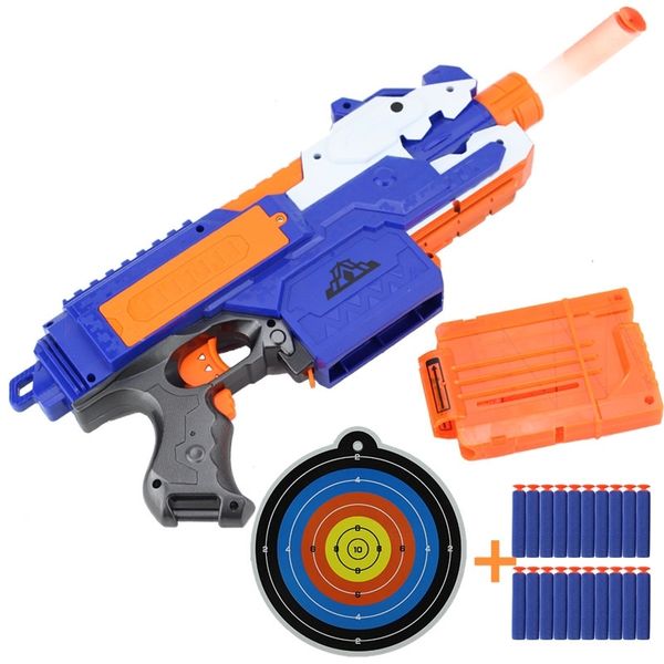 

electric children's toy boy's pistol fired eva soft bullet gun