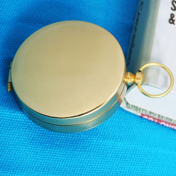 

outdoor gadgets classic pocket style clamshell compass, waterproof luminous compass survival gear for camping hiking traveling