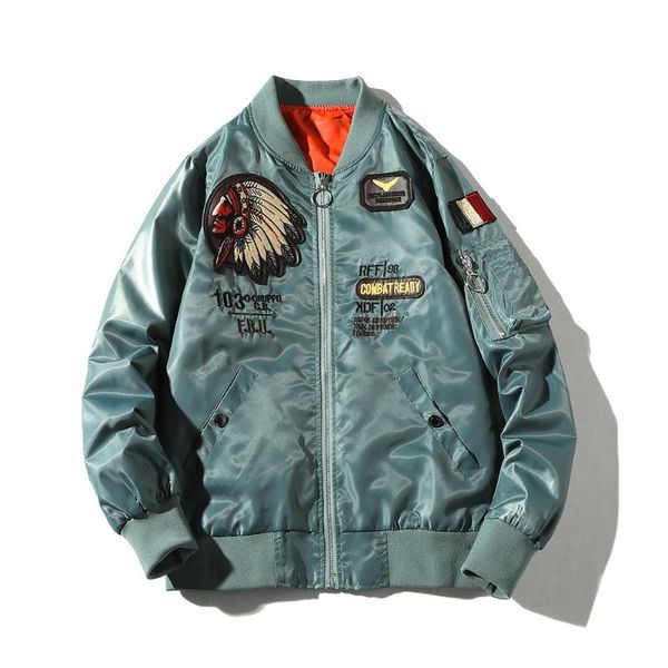 

women's jackets classic bomber jacket women skull 3xl 4xl flight pilot baseball female military coat couple streetwear, Black;brown