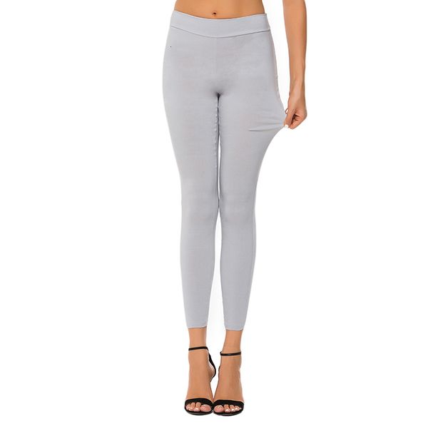 

high tail fitness effects color breathing casual sports broek women stretch slim leggings, Black