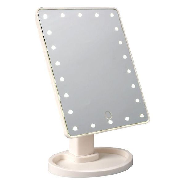 

compact mirrors personal touch screen makeup mirror with light desk360Â° rotatable make up