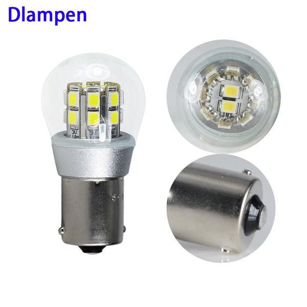 

bulbs ampul s25 1156 ba15s 4w dc 6 12 v volt led bulb light for turn signal blinker lights motorcycle tail reverse lamp 6v 12v