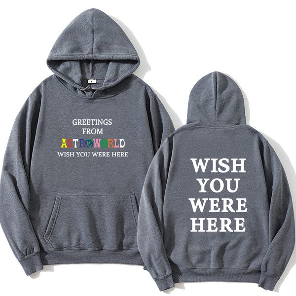 

2021 new pullover sweatshirt travis scott astroworld fun hoodie 4l64, Black