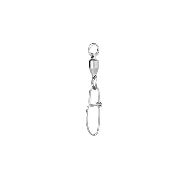 

fishing hooks 20pcs bass durable accessories rolling swivel snap rotate flexibly high speed bearing connector stainless steel useful