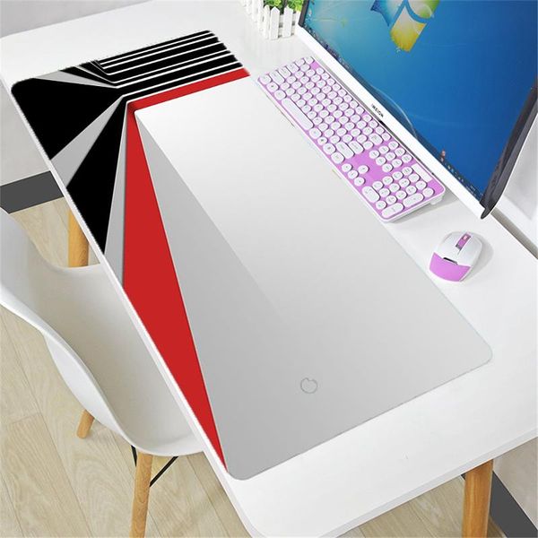 

mouse pads & wrist rests pad xl lockedge large gaming accessories computer gamer keyboard mat abstract line beast desk mousepad for csgo