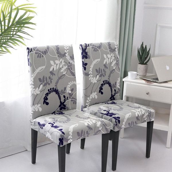 

chair covers yaapeet 4pcs study classical stretch cover colorful soft plant printed seat-case high-quality cartoon protection