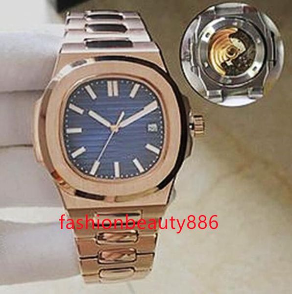 

master design automatic mechanical men's watch, luxury fashion 40mm dial, 316 steel strap, folding buckle, sapphire glass, star busines, Slivery;brown