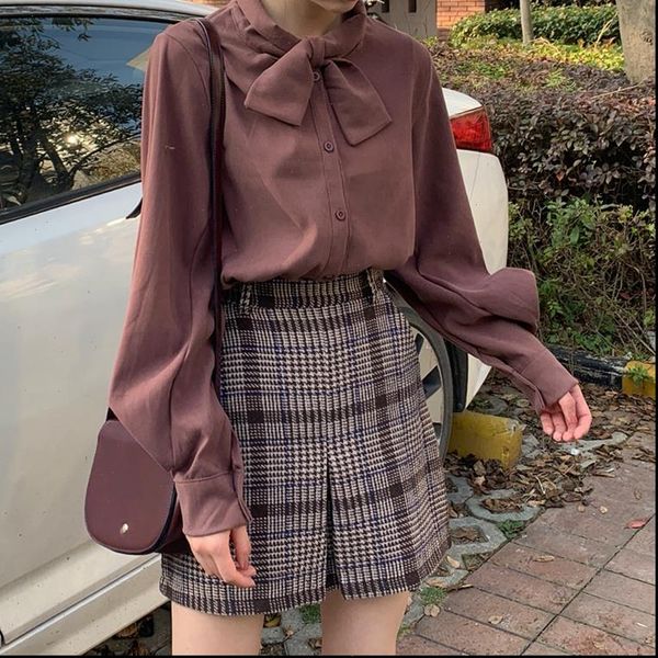 

wholesale 2021 new spring autumn winter selling womens fashion casual ladies casual shirts a270, White