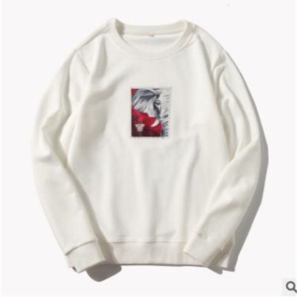 

autumn/winter new long sleeve men's wear day department casual round collar cap printed men's sweater circle men's ga7h, Tan;black