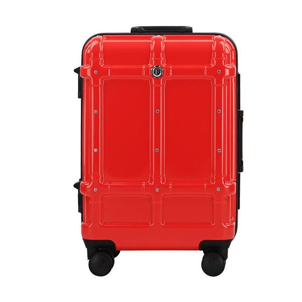 

suitcases 20" 24" 29" fashion red blue suitcase universal wheel trolley luggage
