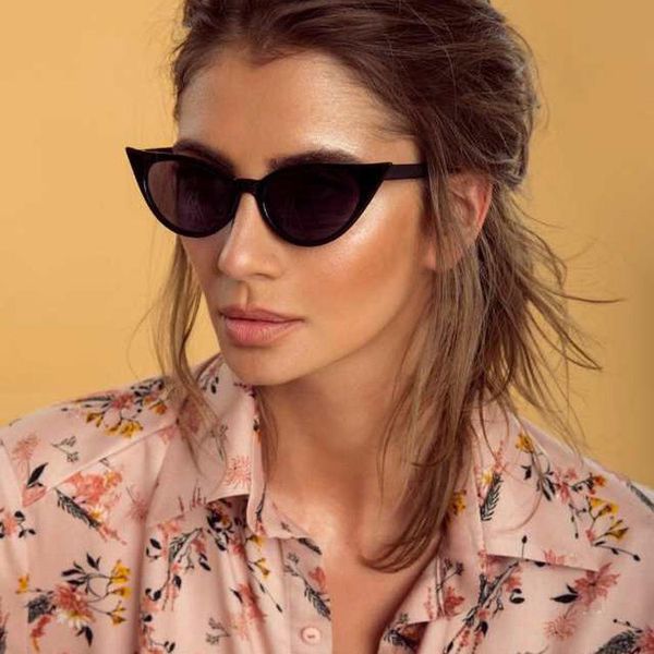 

sunglasses cat's eye small frame vintage feminino sun glasses lentes de sol mujer ray bain sunglass, White;black