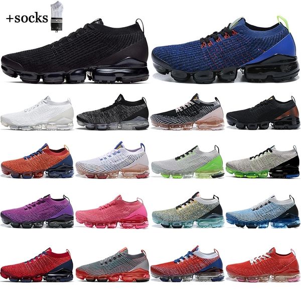 

with socks 3.0 mens running shoes triple black deep royal volt noble red orange men women ourdoor sports sneakers 36-45