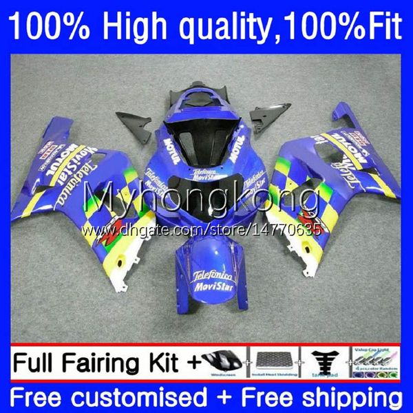 OEM-Spritzgussform für Suzuki GSXR 600CC 600 750 CC K1 600CC 2001 2002 2003 Karosserie 19Nr