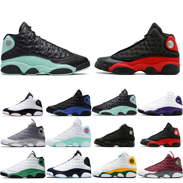 

basketball shoes 13s original atmosphere grey aurora green gold glitter hyper royal island lucky starfish red flint playground starfish runn