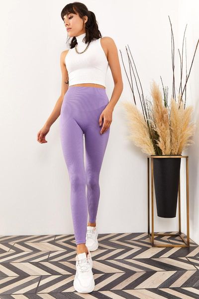 

women's leggings lilac high waist slimming seamless tyt-19000057, Black