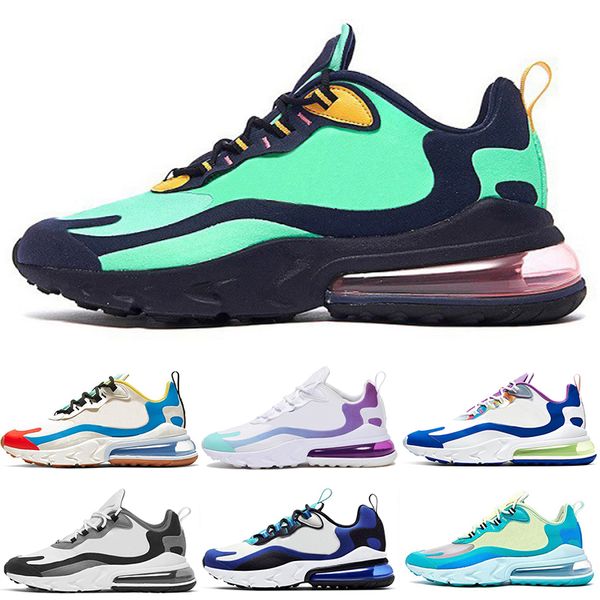 

fashion running shoes man woman react triple black bauhaus oracle aqua bright violet bubble pack-1 electro green cream blue dusk purple east