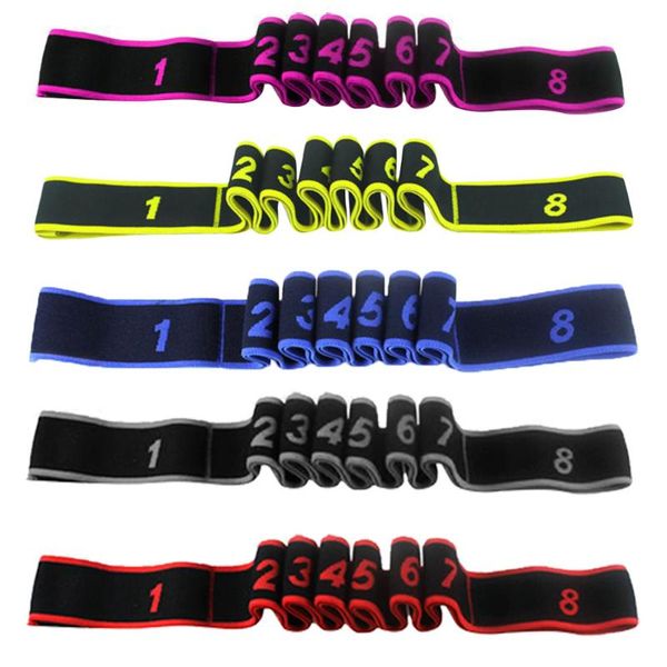 

resistance bands latin dance elastic stretch belt exercise pull strap yoga fitness band for adults kids training equipment