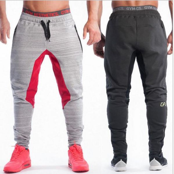 

2019 brothers new sports casual leggings fitness pants, Black