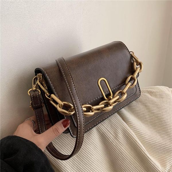 

cross body winter fashion shoulder bags for women retro trend personality high-quality pu leather messenger bag shopper dating