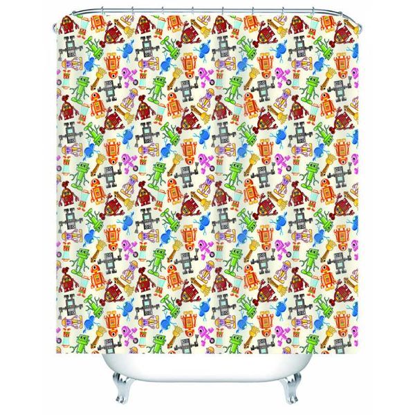 

shower curtains 3d po cartoon design custom waterproof polyester bathroom for children bath home decor
