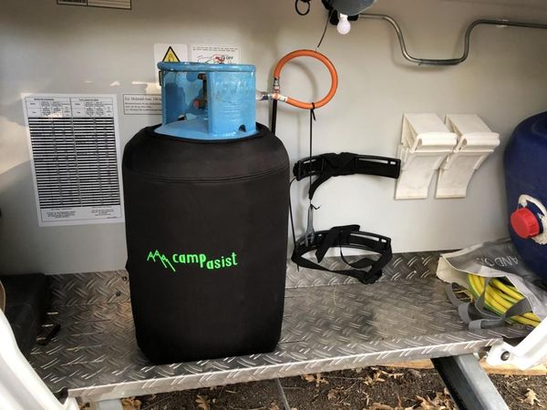 

parts caravan gas tube cover