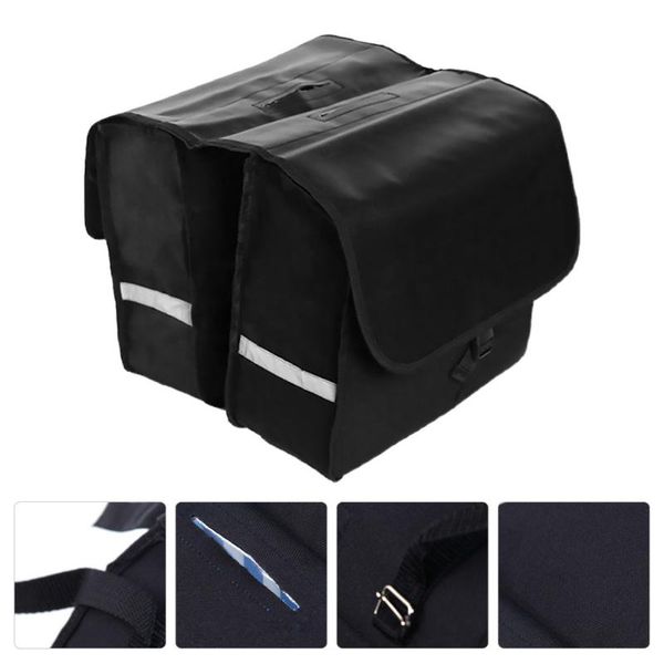 

gift wrap bike bag carry riding pannier waterproof rear shelf equipment