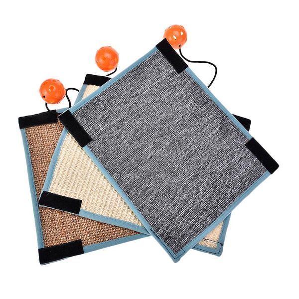 

cat toys scratching board sisal / straw mat chair table furniture protective cover kitten toy claw grinding pet supplies