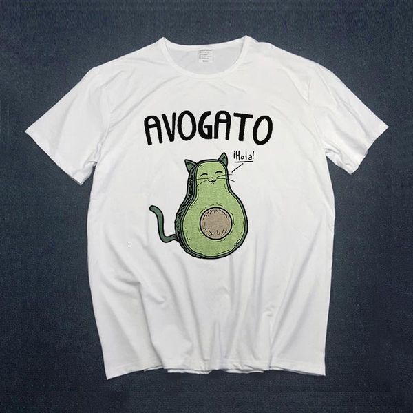 

2021 women t shirts summer short sleeve casual white avocado kawaii girls t-shirts ladies harajuku graphic tees clothes