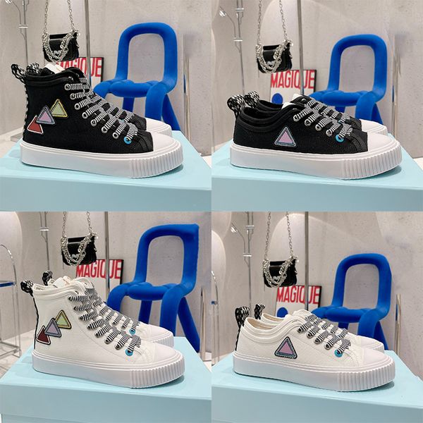 

womens women for casual shoes canvas shoe luxury designer platform high low sneaker sneakers rrainers trainer outdoor breathable flat, Black