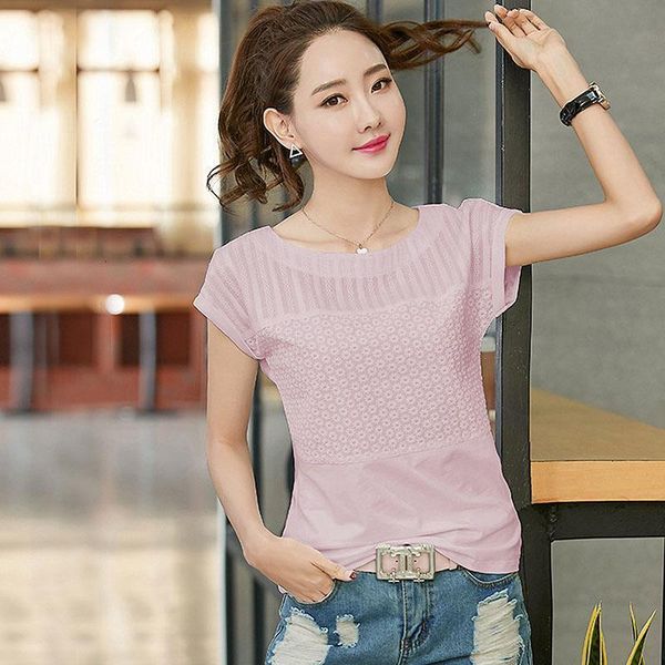 

o-neck t shirt women summer t-shirts short sleeve t-shirt cotton camisetas mujer verano 2021 tee shirt femme, White