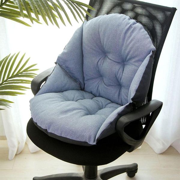 

cushion/decorative pillow soft thicken plush shell shape seat back support cushion for office home chair car pad