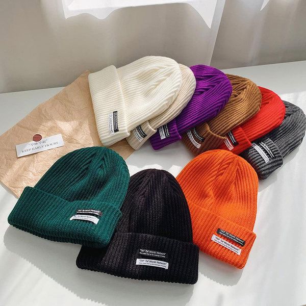 

beanies 2021 knitted hats for women fashion winter men skullies cap girls boys ski caps warm bonnet unisex