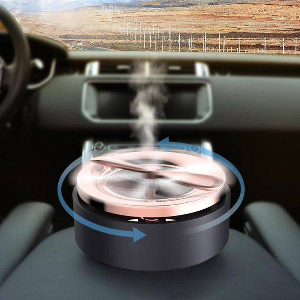 

car air freshener solar energy purifier frangrance scent diffuser