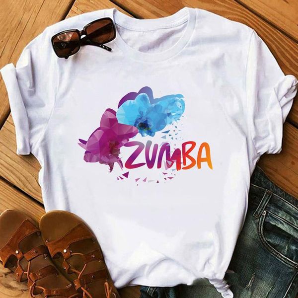 

women's t-shirt women dance lover christmas hip hop loose size tshirt summer graphic tee short sleeve fitness t shirt, White