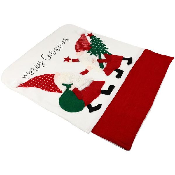 

chair covers 1pc christmas cover creative embroidered cartoon slipcover