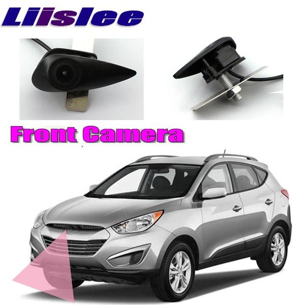 

car rear view cameras& parking sensors for tucson lm tl 2009~2021 logo front cam night vision waterproof wide angle degree embedded