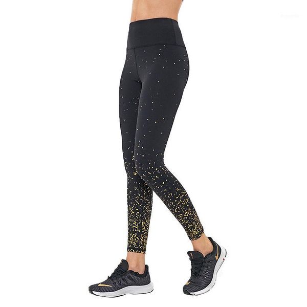 

yoga outfits twe squatproof star prints gym athletic leggings pants women stretchy high waist workout fitness sport tights s-xl 20211, White;red