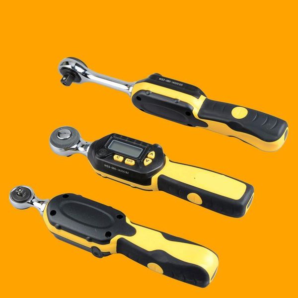 

hand tools 1/4" 3/8" 1/2" head 1.5-30n.m high precision digital lcd display torque wrench preset socket