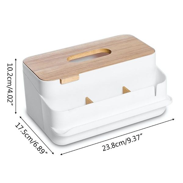 

tissue boxes & napkins plastic box compartments facial towel phone holder case deskorganizer