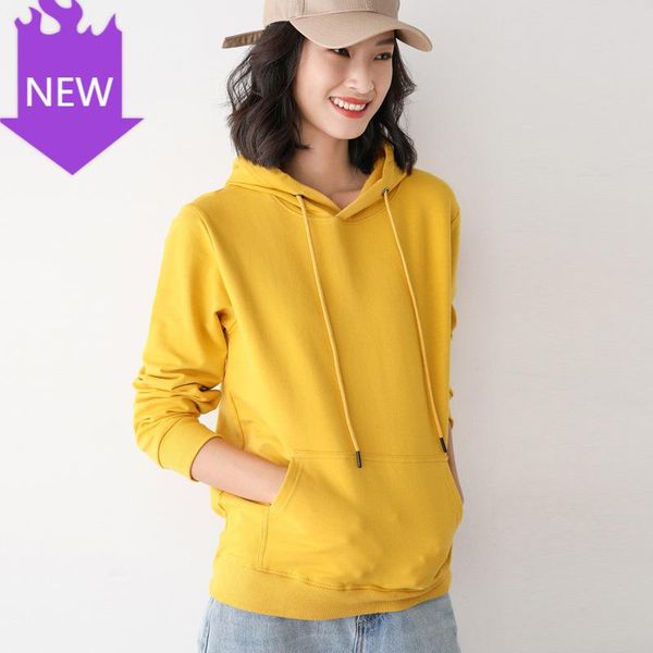 

women's hoodies & sweatshirts hooded pullover loose casual sports jacket black sweatshirt women spring and autumn thin 2021