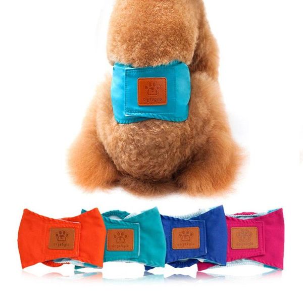 

dog apparel durable pet male cotton physiological pants belly band diaper sanitary underwear soft cozy for wrap bands beathable